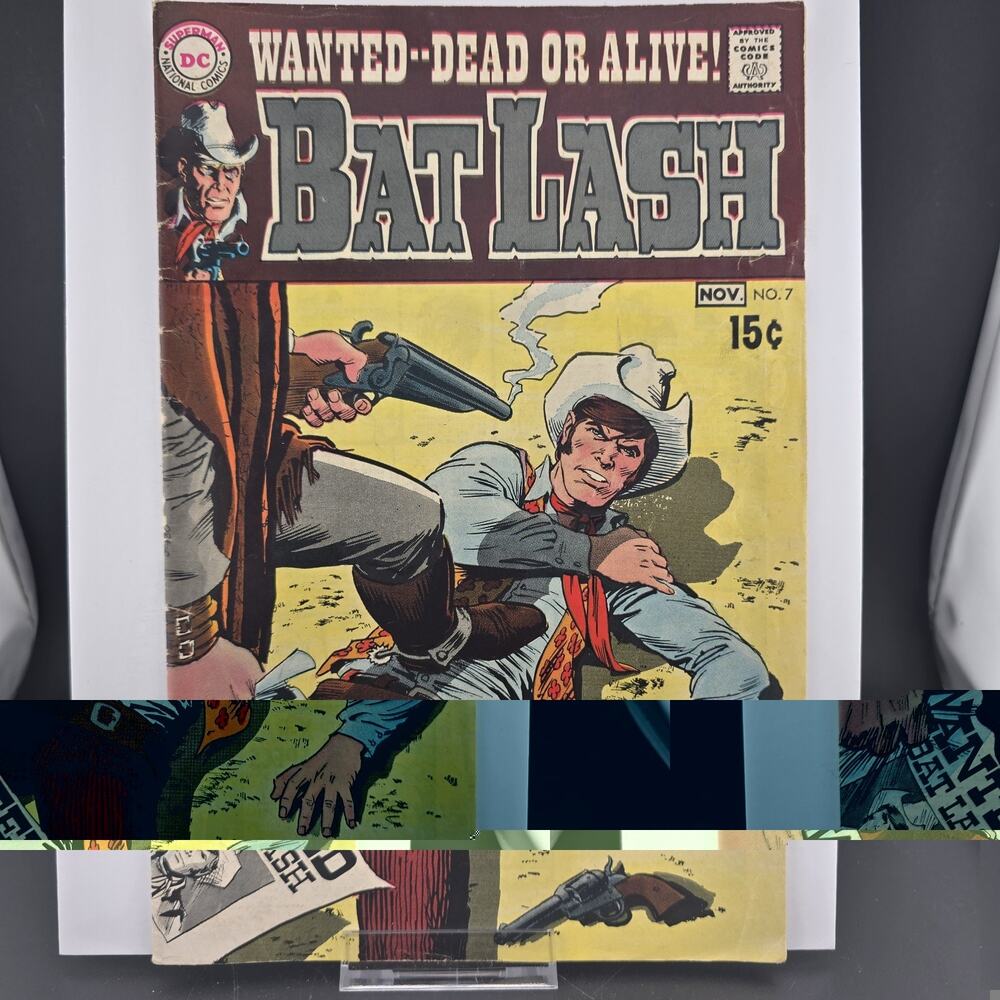 Bat Lash #7 Comic 1969 - DC Comics - Western Gun Stagecoach Cowboys